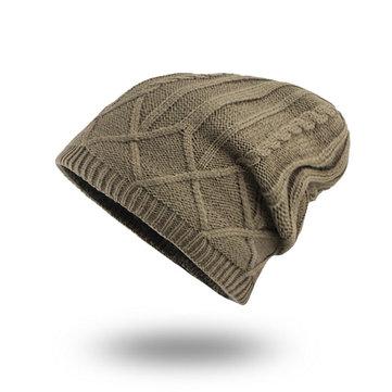 Bonnet en velours de laine