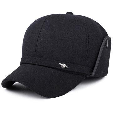 Casquette de baseball en coton d'hiver