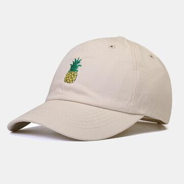 Casquette de baseball ajustable Sun brodée aux fruits