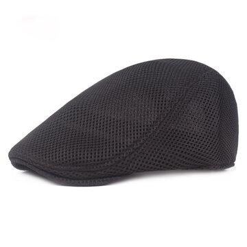 Casquette en maille simple béret Casquette en maille respirante