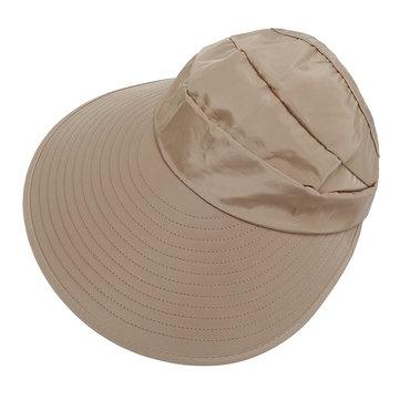 Capuchon Haut de Pare-Soleil Anti-UV Imprimé Fleurs