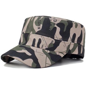 Camouflage coton casquette plate