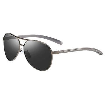 Lunettes de soleil polarisantes anti-UV marron