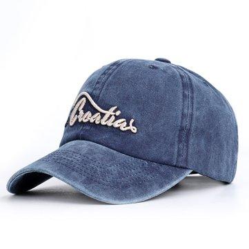 Chapeau Vintage En Coton Lavé