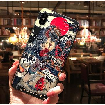 Etui de téléphone imprimé Dragon