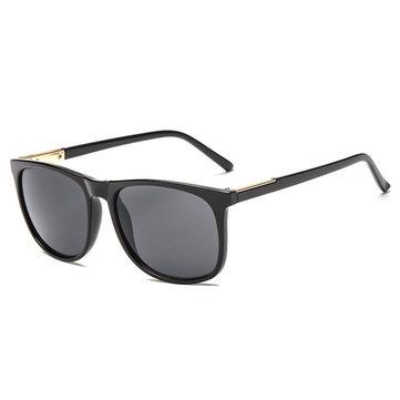 Lunettes de soleil solides multicolores rétro tendance Lunettes de soleil carrées