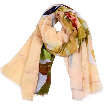 Foulards pare-soleil en tissage jacquard de coton