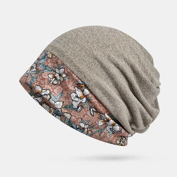 Bonnet Vintage Imprimé à Deux Usage De La Mode De Couture En Dentelle
