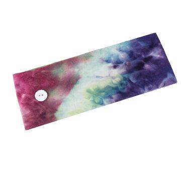 Bouton en coton teint à la main Anti-apprentissage Bandeau Mouvement Bandeau élastique