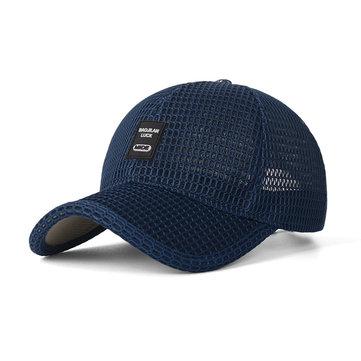Sunshade Casual Cap Mesh Cap mince et respirant Baseball Cap