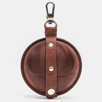 Oreillette Bluetooth multifonction en cuir rétro Air Prods