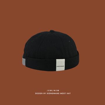 Chapeau Hip Hop Melon sans Eaves Hat