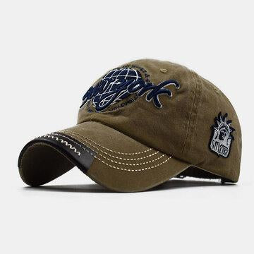Old Washed Cowboy Baseball Cap Chapeau de soleil brodé