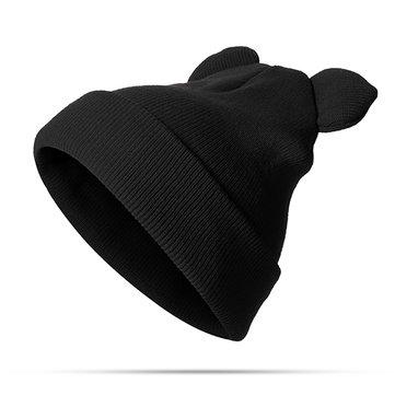 Mickey Tricot solide Skullies Beanie Cap