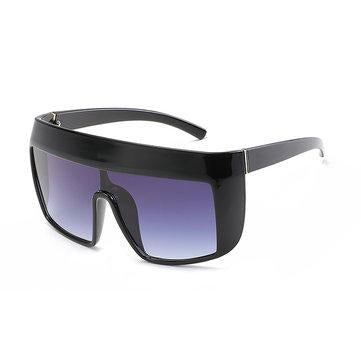 Grandes lunettes de soleil carrées multicolores Lunettes de soleil anti-UV
