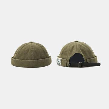 Chapeaux de crâne hip hop rétro rue Casquette de crâne sauvage Chapeaux sans bord