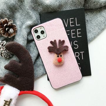 Cas de téléphone en trois dimensions de Noël