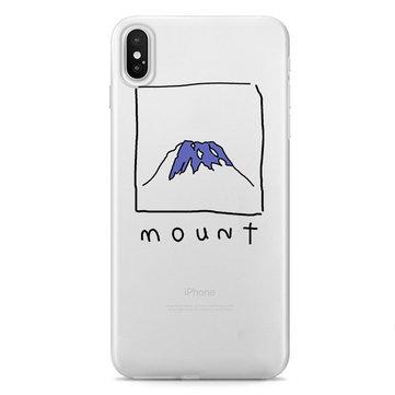 TPU Simple Type Geometry Cute Soft Transparent