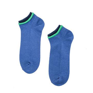 Chaussettes de bateau respirantes de couleur unie