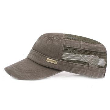 Casquette plate en maille