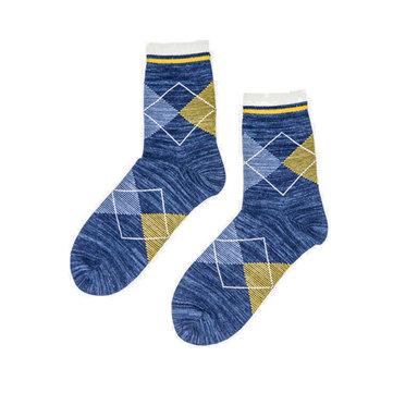 Chaussettes mi-longues à patchwork