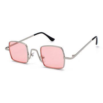 Petites lunettes de soleil carrées anti-UV