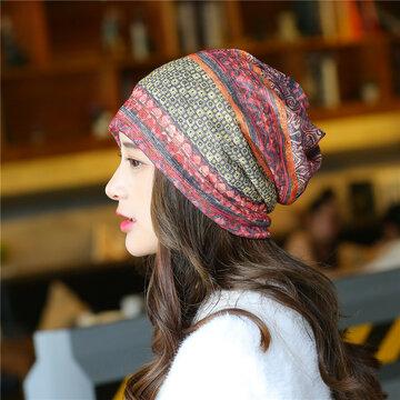 Casquette de chimio respirante Capuchon de confinement imprimé Turban Outdoor Cap