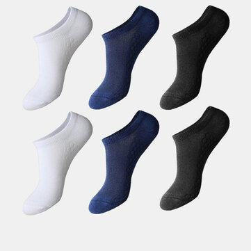 Chaussettes déodorantes Chaussettes en coton respirant de couleur unie