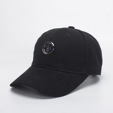 Casquette de baseball à bord frisé