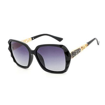 Big Resin Lens Lunettes de soleil polarisantes