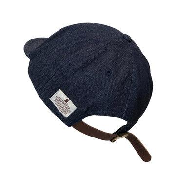 Casquette courte américaine rétro en velours côtelé Casquette Squat originale de la rue sauvage Cowboy japonais