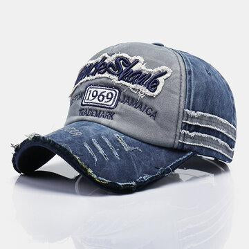 Casquette de baseball unisexe multicolore de couleur unie