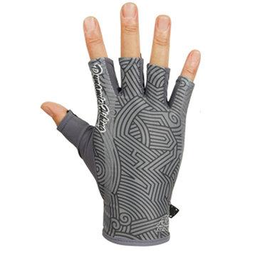Gants respirants fins à demi-doigts