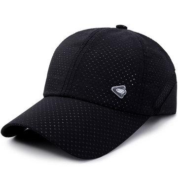 Casquette de base-ball respirante ajustable en maille