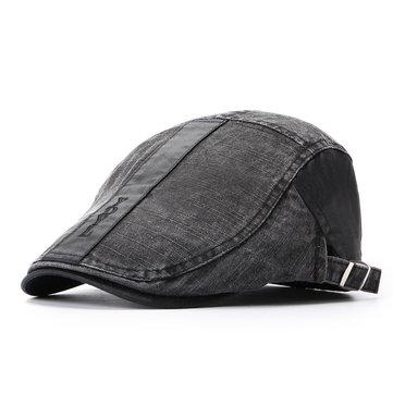 Chapeau de canard béret en coton lavé d'été