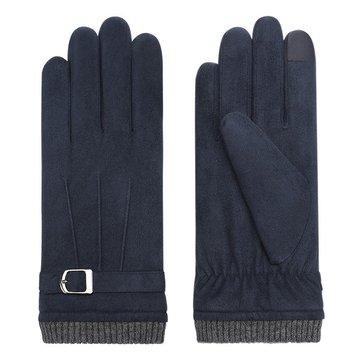 Gants d'hiver en daim épais et chauds
