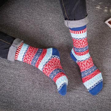 Chaussettes à semelle souple en losange Patchwork Diamond