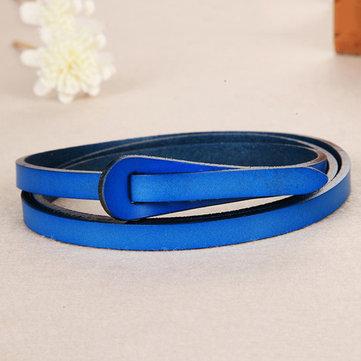 Cuir de vachette vintage Ceintures en cuir