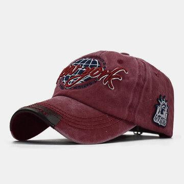 Old Washed Cowboy Baseball Cap Chapeau de soleil brodé