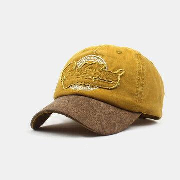 Chapeaux de broderie de chapeau de soleil rétro de casquette de baseball de mode pour l'extérieur
