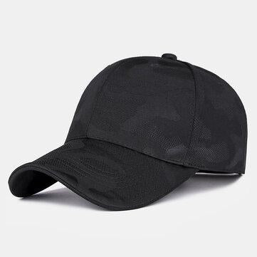 Casquette de golf ajustable avec pare-soleil camouflage