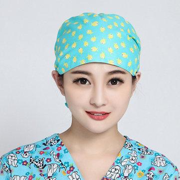 Casquette en pur coton imprimé