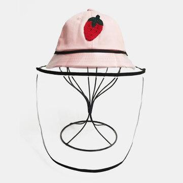 Chapeau de pêcheur transparent coupe-vent pour enfants