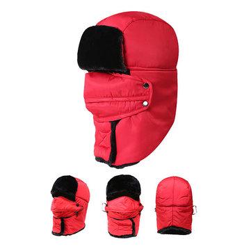 Casquette Russe Réfléchissante Chapeau de Ski Coupe-vent