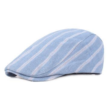 Casquette Beret Vintage Denim Lavé