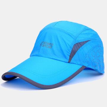 Casquette respirante à séchage rapide Casquette de baseball pare-soleil