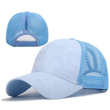 Couleur casquette de baseball respirante parasol soleil couleur unie