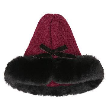 Bonnet tricoté chaud