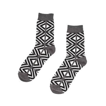 Chaussettes style rétro en coton