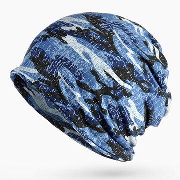 Bonnet en coton de camouflage